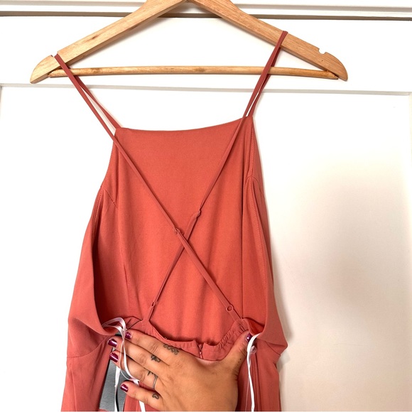 NWT Lulu's Mythical Kind Of Love Maxi Dress Strappy Open Back sz L Style # 1369 - Picture 10 of 10